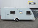 Knaus Sudwind Premium Line 550 FSK, Caravans en Kamperen, Schokbreker, Rondzit, Overige typen, Bedrijf