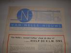 Personeelsblad Van Nelle Nieuws 1957 Van Nelle fabriek R'dam, Folder, Ophalen of Verzenden, Gelezen, Van Nelle fabriek Rotterdam