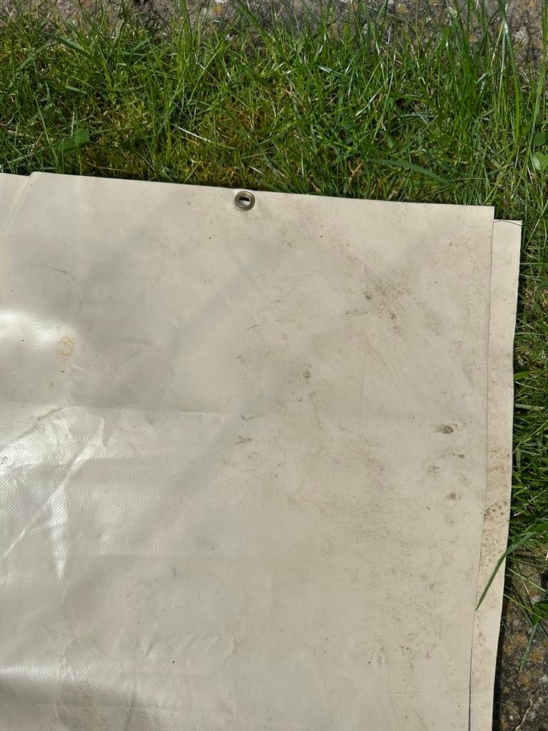 Grondzeil Karstentent, 60 cm of meer, Ophalen of Verzenden, Zo goed als nieuw, 10 m² of meer