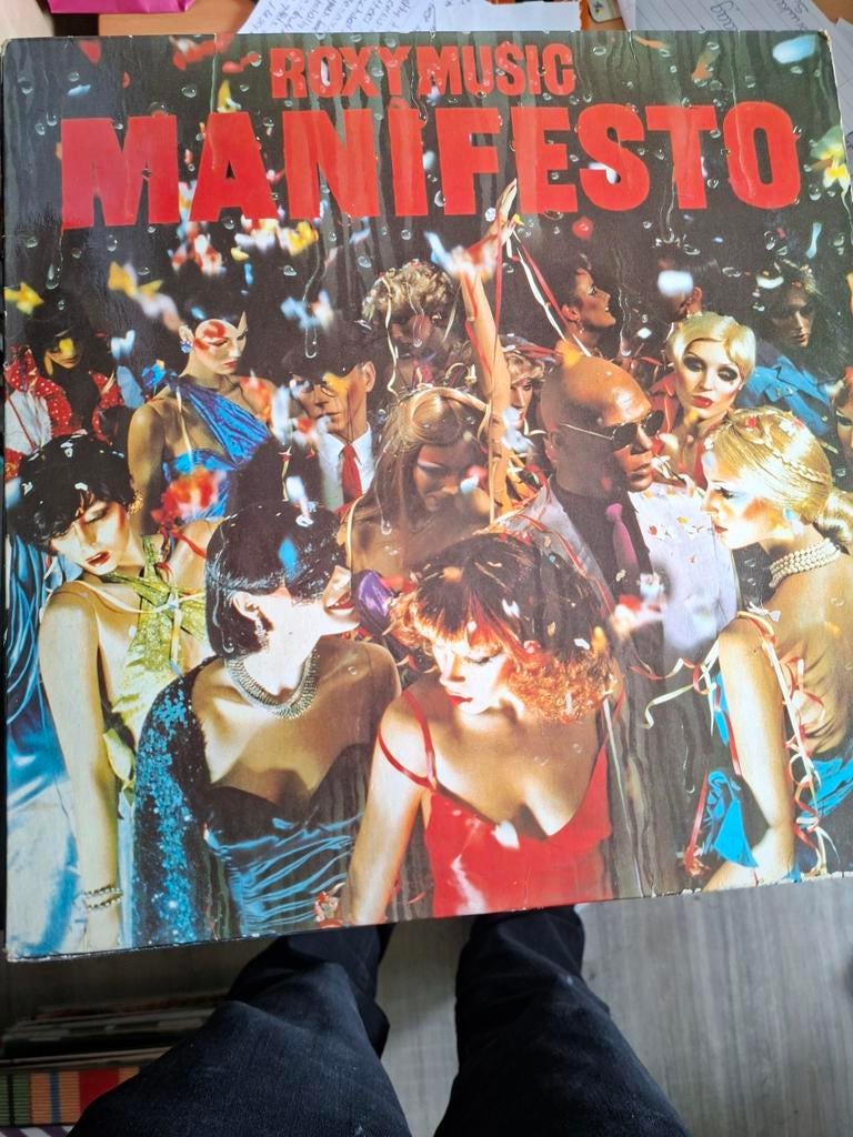 Roxy Music - Manifesto 1979 LP Vinyl, Ophalen of Verzenden, Gebruikt, 12 inch