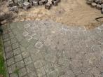 GRATIS! Gebruikte stenen/klinkers ong. 8m2, Ophalen, Gebruikt, Klinkers, 5 tot 10 m²