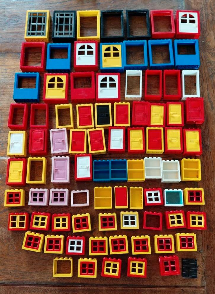 Lego Ramen deuren  2 breed, Kinderen en Baby's, Speelgoed | Duplo en Lego, Zo goed als nieuw, Lego, Losse stenen, Ophalen of Verzenden