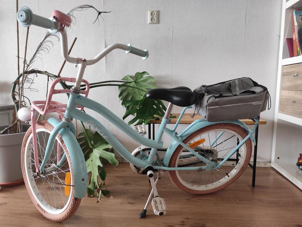 Kinderfiets 20 inch met achtertas, Ophalen of Verzenden