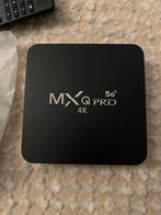 MXQ Pro 4K 5G Android TV Box, Audio, Tv en Foto, Mediaspelers, Ophalen, Zo goed als nieuw, HDMI, Minder dan 500 GB