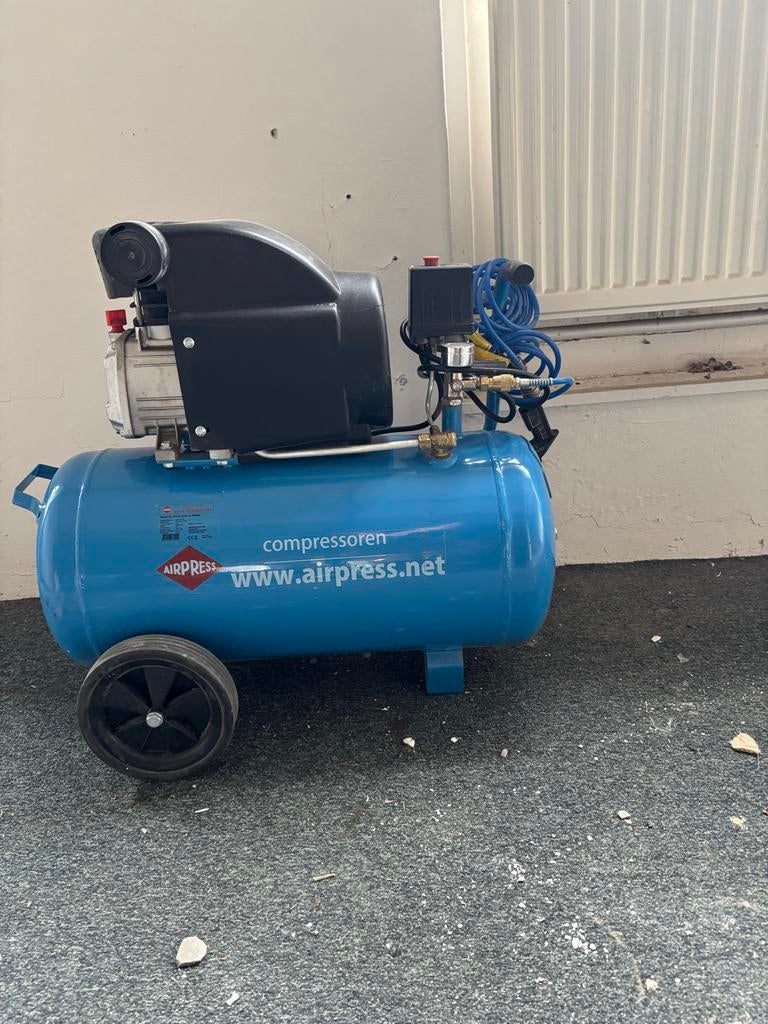 Airpress compressor 50L, Ophalen, Gebruikt, 25 tot 100 liter, 200 tot 400 liter/min