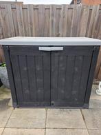 Keter Opbergbox voor Loungekussens - Zwart/Grijs, Ophalen of Verzenden, Gebruikt, Kunststof, Overige typen