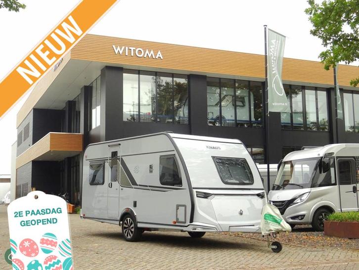 Knaus Sudwind Black Selection 450 FU 50 jaar Witoma voordeel, Caravans en Kamperen, Caravans, Bedrijf, tot en met 4, 1250 - 1500 kg