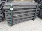 Geimpregneerd geschilde palen Dura2 met punt, 160cm 8cmdik, Ophalen, Palen, Nieuw, Hardhout