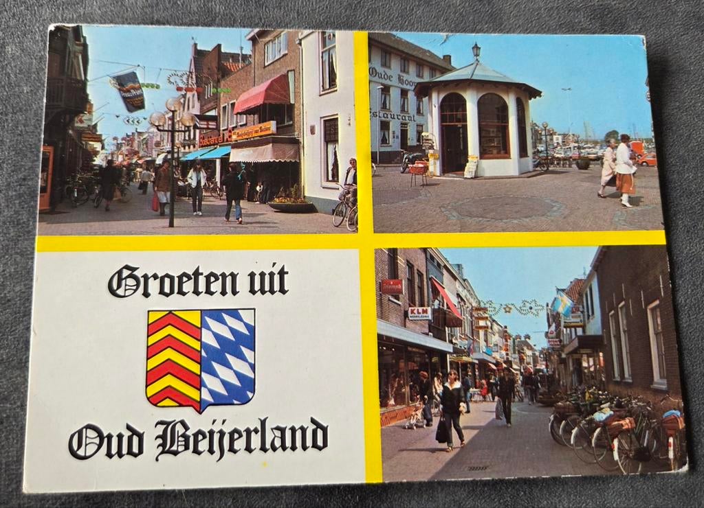 Groeten uit Oud Beijerland, Verzenden, 1960 tot 1980, Gelopen, Zuid-Holland