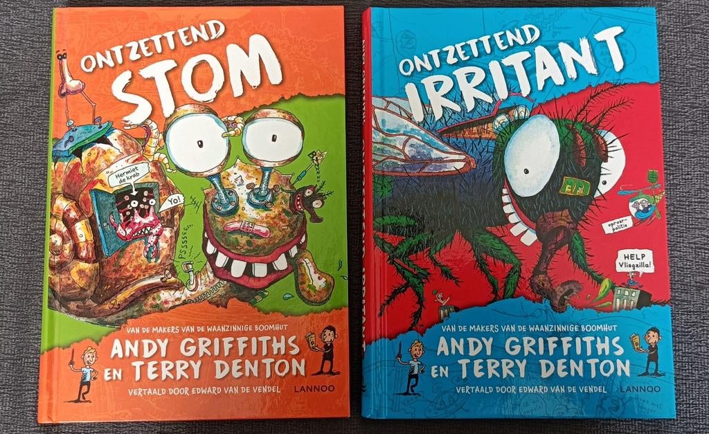 Andy Griffiths - Ontzettend stom & ontzettend irritant, Boeken, Ophalen, Zo goed als nieuw, Andy Griffiths
