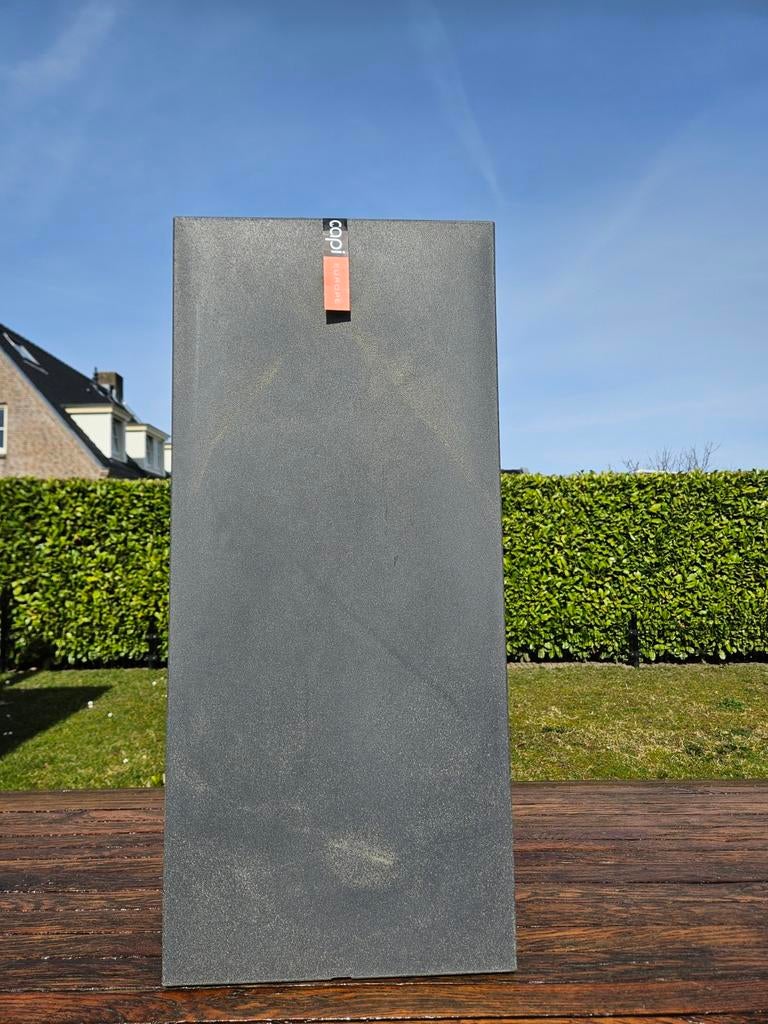 Capi hoge luxe rechthoekige bloempot, Kunststof, Capi, Capi, Nieuw