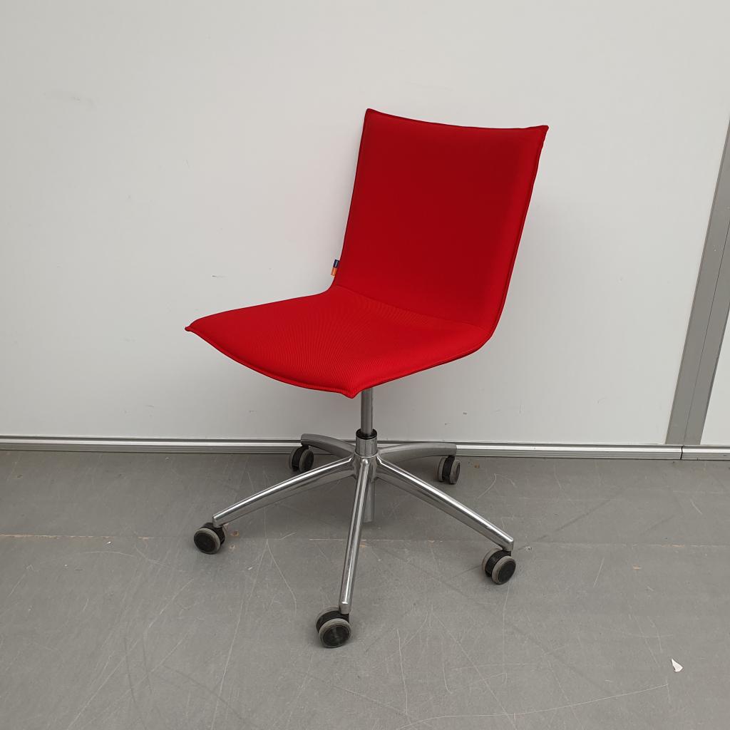 Eromes Marko bureaustoel - rode stof, Huis en Inrichting, Bureaustoelen, Gebruikt