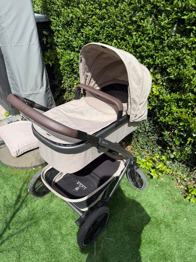 Joolz Geo 3 sandy taupe, Kinderen en Baby's, Kinderwagens en Combinaties, Gebruikt, Verstelbare duwstang, Combiwagen, Ophalen