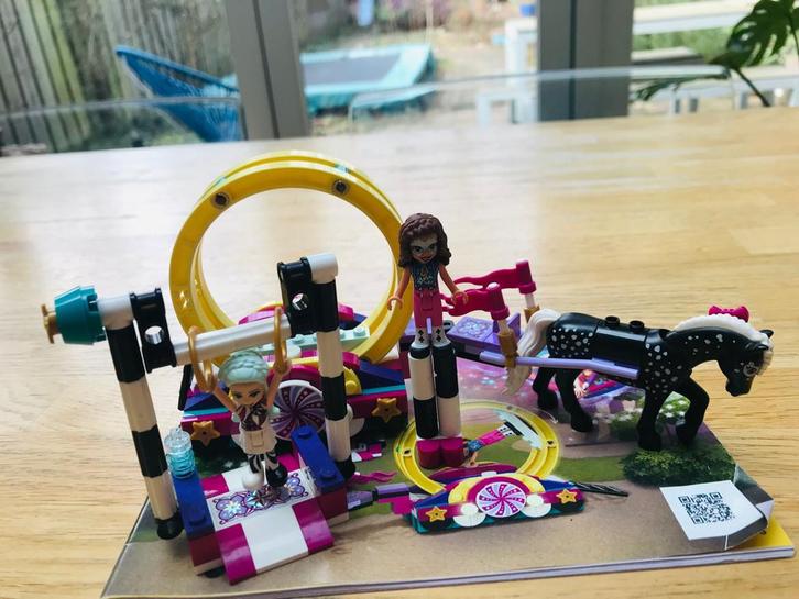 Lego Friends circus 41686, Kinderen en Baby's, Speelgoed | Duplo en Lego, Zo goed als nieuw, Lego, Complete set, Ophalen of Verzenden