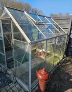 Tuinkas, Ophalen, Glas, Gebruikt, Aluminium