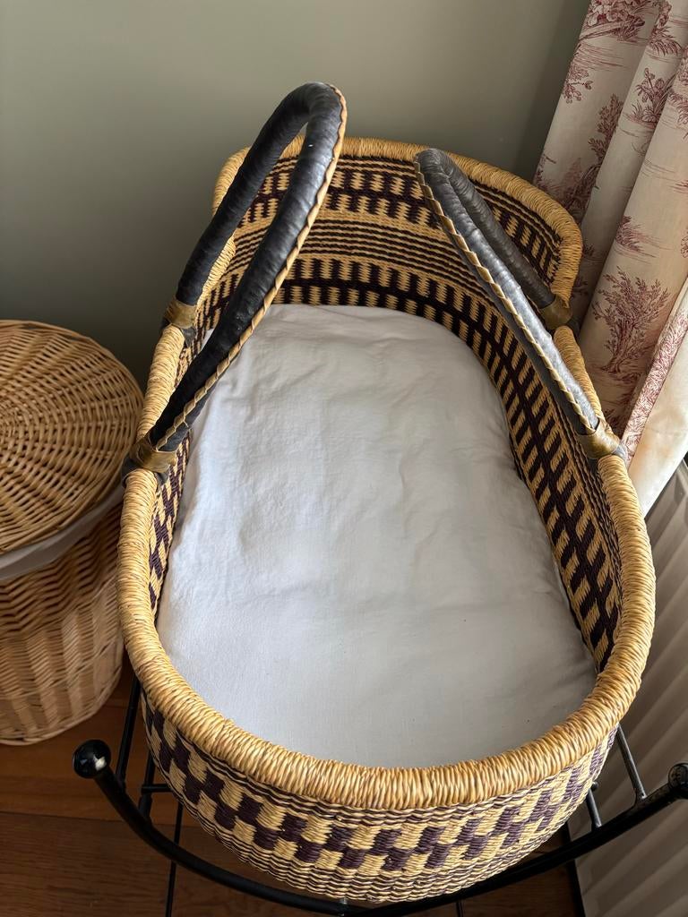 Petit Philippe Mozes mand met standaard, Kinderen en Baby's, Babywiegjes en Ledikanten, Ophalen, Zo goed als nieuw, Wieg