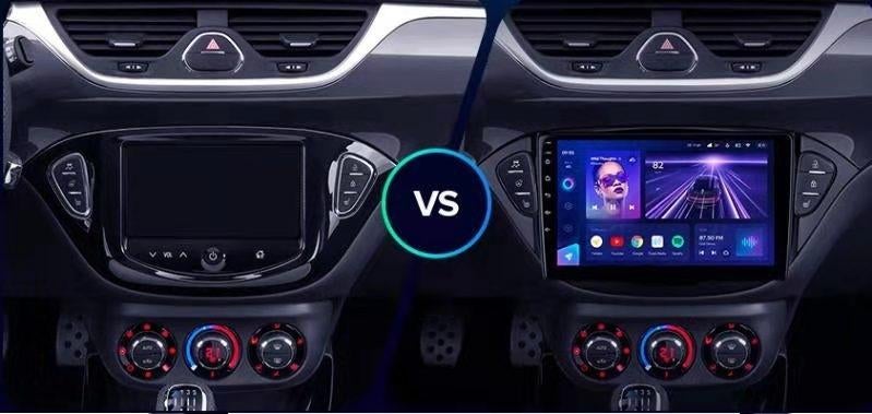 Navigatie Opel Corsa 2015 carkit android 15 apple carplay