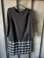 Zwart Ana Alcazar jurkje met bijzondere rok maat 42, Kleding | Dames, Zwart, Maat 42/44 (L), Ophalen of Verzenden, Zo goed als nieuw