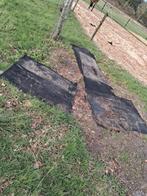 Rubber matten, Ophalen