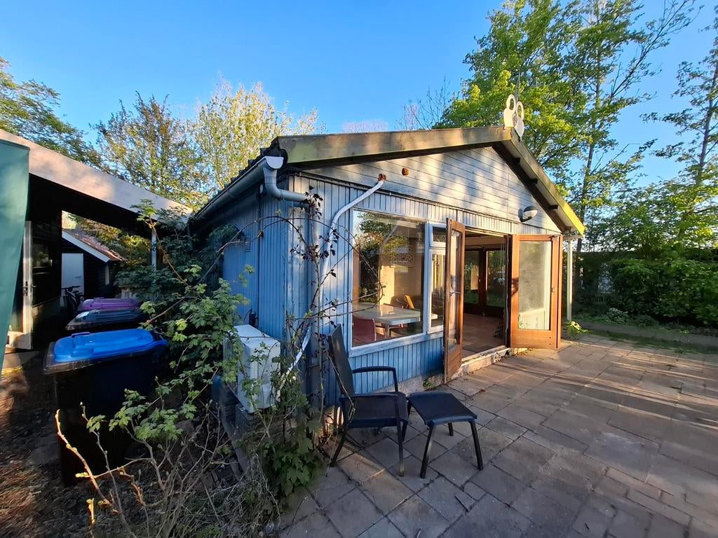 Schottenkeet / noodwoning met 3 slaapkamers 9,5x7m, Ophalen, Gebruikt, 400 cm of meer, 500 cm of meer