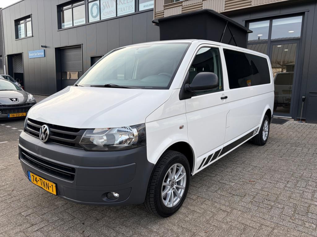 Volkswagen Transporter Camper 9-Persoons LPG Uniek, Auto's, Voorwielaandrijving, 12 maanden, 116 pk, Wit