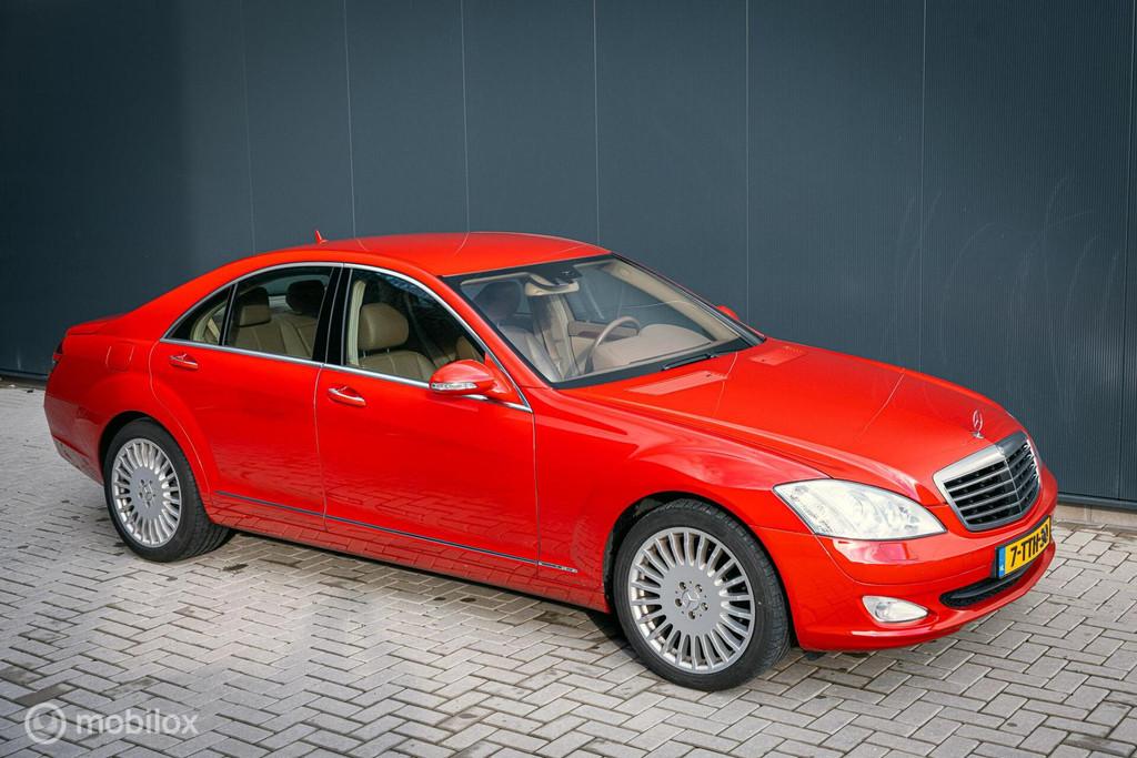 Mercedes S-klasse 350 Prestige Magmarot 1/2 stuks, Automaat, 1780 kg, Achterwielaandrijving, Gebruikt