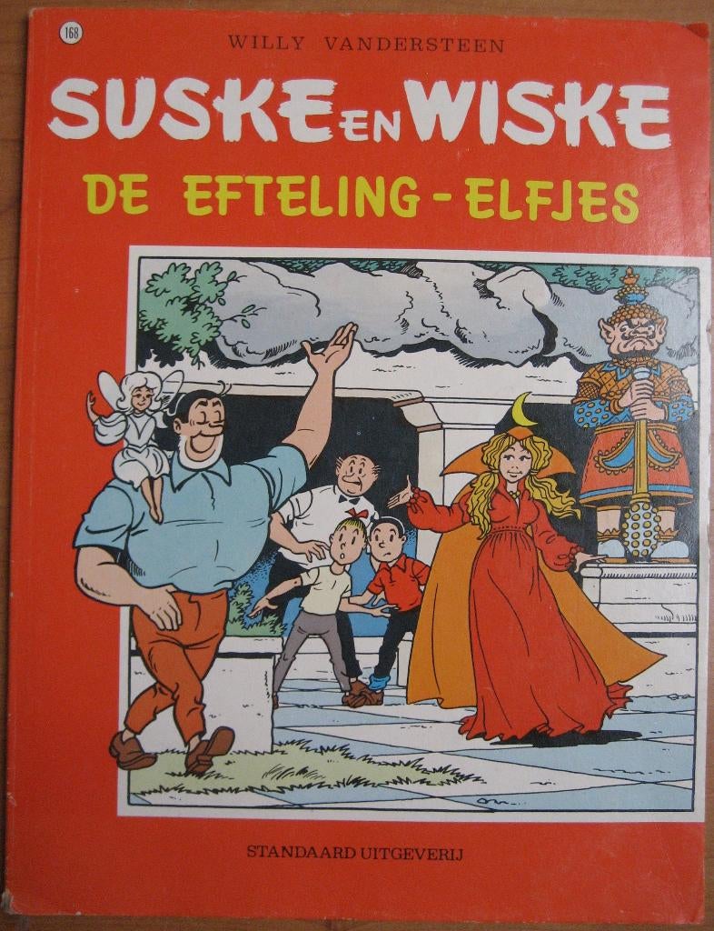 Suske en Wiske 168 – De efteling-elfjes., Boeken, Willy Vandersteen, Eén stripboek, Ophalen of Verzenden, Zo goed als nieuw