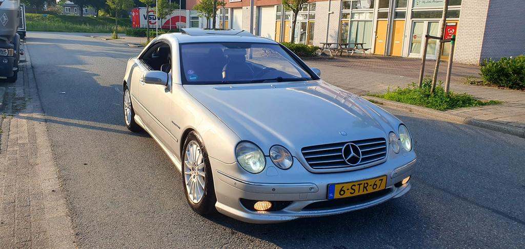 Mercedes-Benz cl 500 lpg 2001 youngtimer, Auto's, Automaat, Achterwielaandrijving, 8 cilinders, CL
