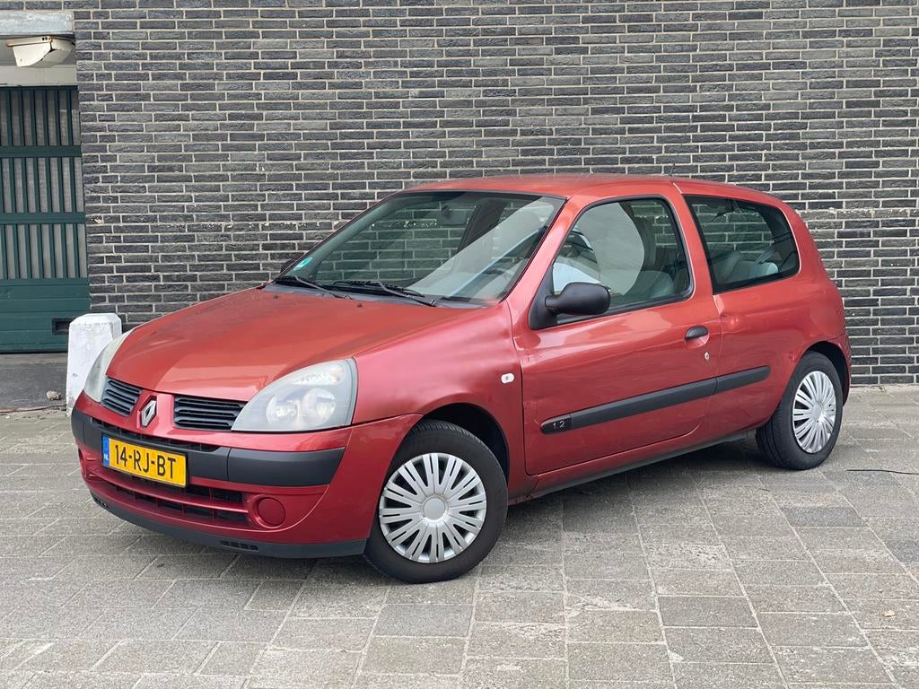 Renault Clio 1.2 Community 2005 NAP ✅ Nieuwe apk, Auto's, Voorwielaandrijving, Stof, 31 €/maand, 4 cilinders