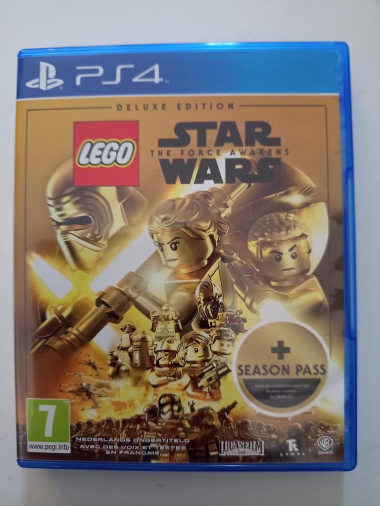 Lego Star Wars the force awakens Deluxe Edition ps4, Avontuur en Actie, Verzenden, 2 spelers, Zo goed als nieuw