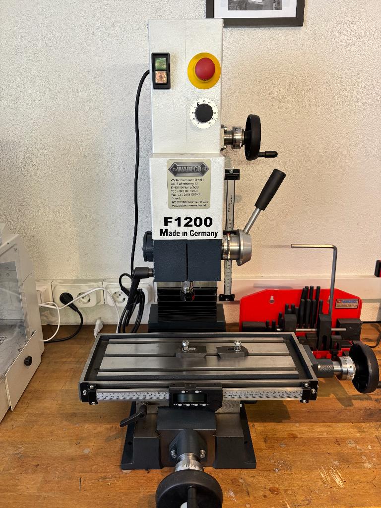 Wabeco boor- freesmachine, Doe-het-zelf en Verbouw, Gereedschap | Freesmachines, Ophalen, Overige soorten, Zo goed als nieuw, Wabeco