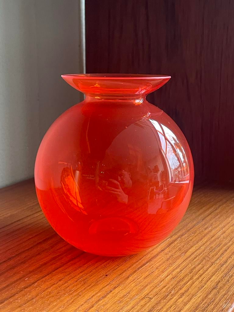 Oranjevaasje 2002 Willem Noyons Royal Leerdam Crystal, Antiek en Kunst, Ophalen of Verzenden