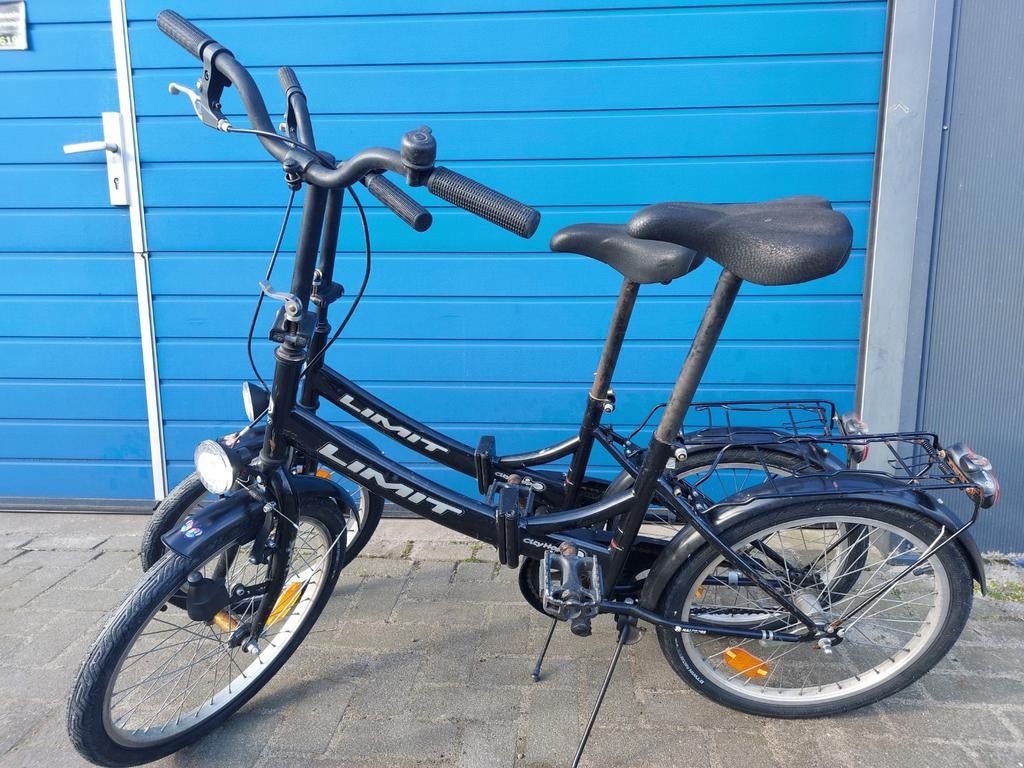 Set van 2 degelijke Limit vouwfietsen met 20 inch wielen, Ophalen, Gebruikt, 20 inch of meer