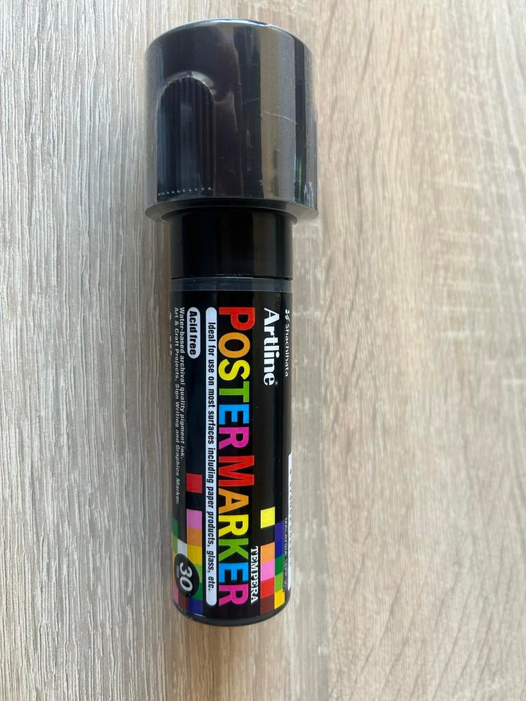 Posca stiften 0.30mm zwart, Ophalen of Verzenden, Nieuw