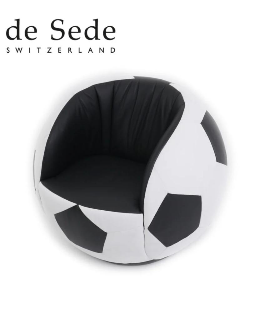 ZGAN DeSede De Sede DS9100 DS-9100 fussball fauteuil, Huis en Inrichting, Fauteuils, Ophalen of Verzenden, Zo goed als nieuw, Nvt