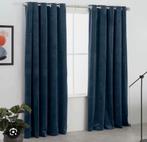 Velvet Curtains 167x227 cm/8 panels, 150 tot 200 cm, Ophalen of Verzenden, Zo goed als nieuw, 200 cm of meer