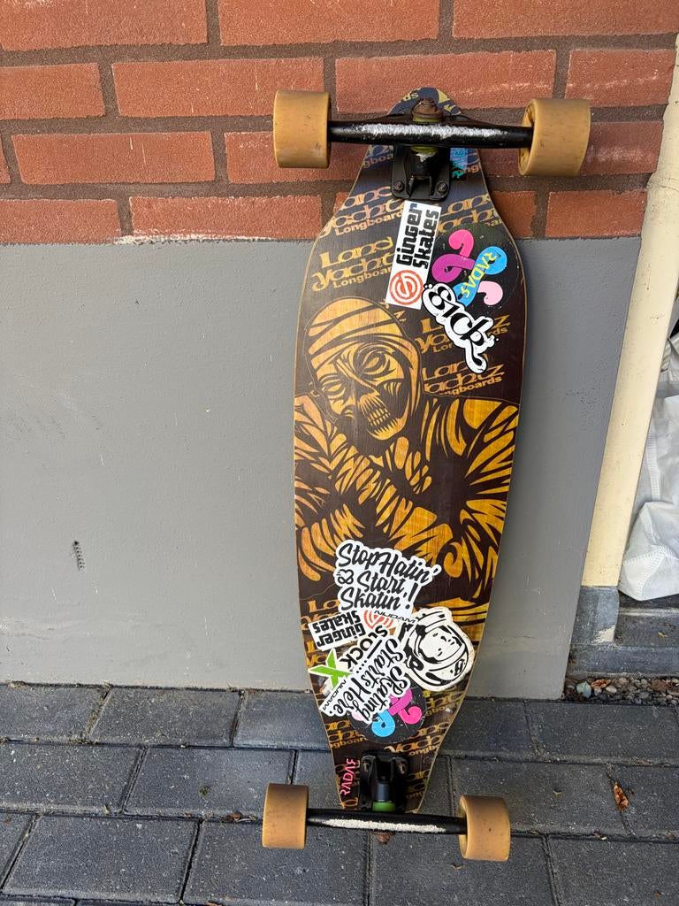 Mooi Longboard - Ideaal voor beginners, Sport en Fitness, Skateboarden, Ophalen, Gebruikt, Skateboard, Longboard