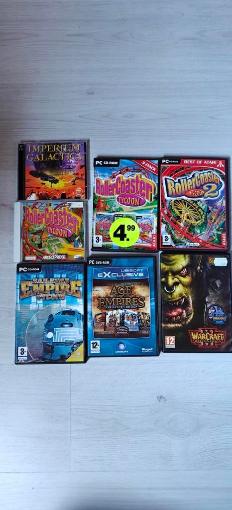 Diverse PC CD/DVD spellen en Windows 8, Spelcomputers en Games, Games | Pc, Gebruikt, Overige genres, Ophalen of Verzenden