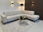 GRATIS BEZORGING - Beige hoekbank - Professioneel gereinigd