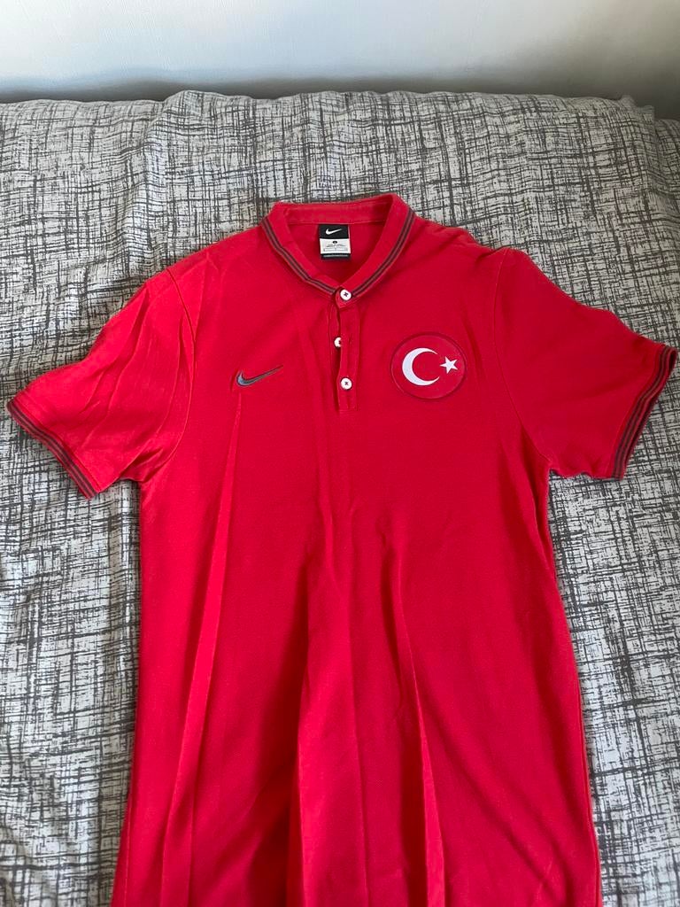 Nike Polo Shirt Maat S, Ophalen of Verzenden, Zo goed als nieuw, Maat 46 (S) of kleiner, Rood