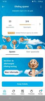 Korting Efteling ah spaaractie spaarkaarten, Albert Heijn, Ophalen of Verzenden