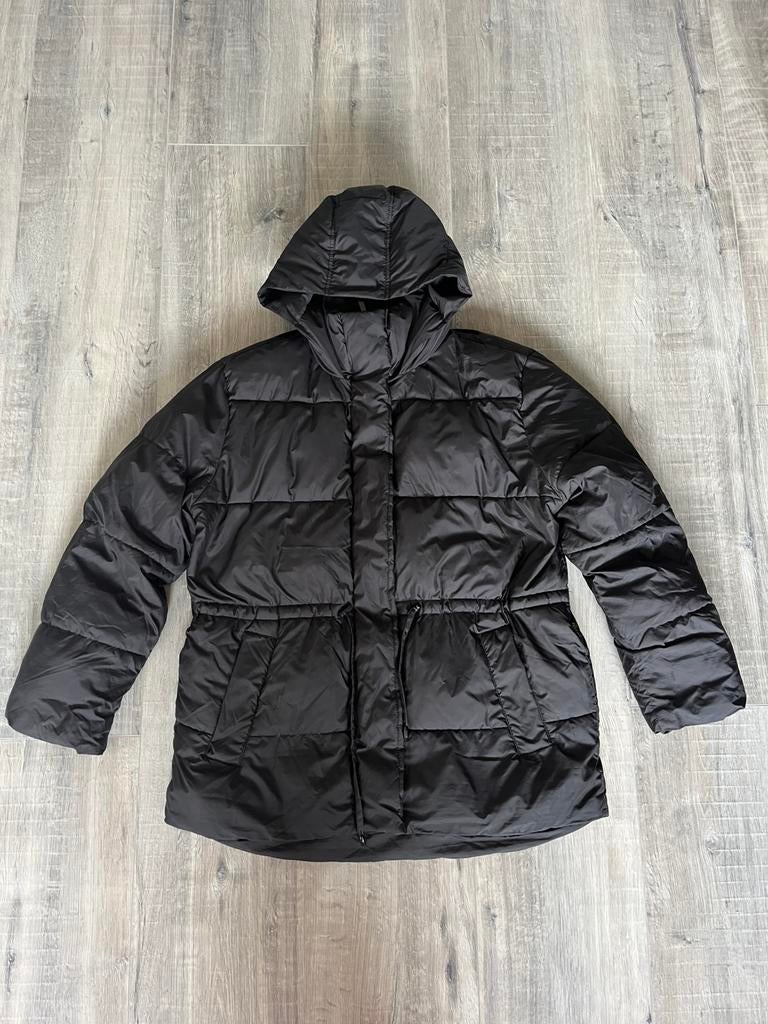 Zwarte damesjas, gekocht bij Shoeby., Kleding | Dames, Jassen | Winter, Ophalen of Verzenden, Gedragen, Maat 38/40 (M), Zwart