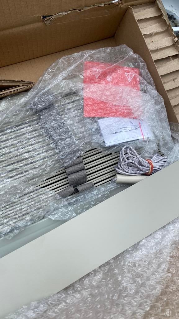 Nieuwe taupe lamellengordijn 72 breed 161 hoog, Nieuw, Taupe nieuw, 150 tot 200 cm, 50 tot 100 cm