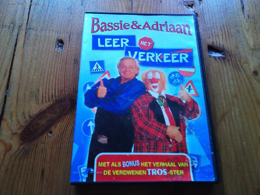Bassie en Adriaan / DVD / Leer het verkeer, Alle leeftijden, Ophalen of Verzenden, Gebruikt