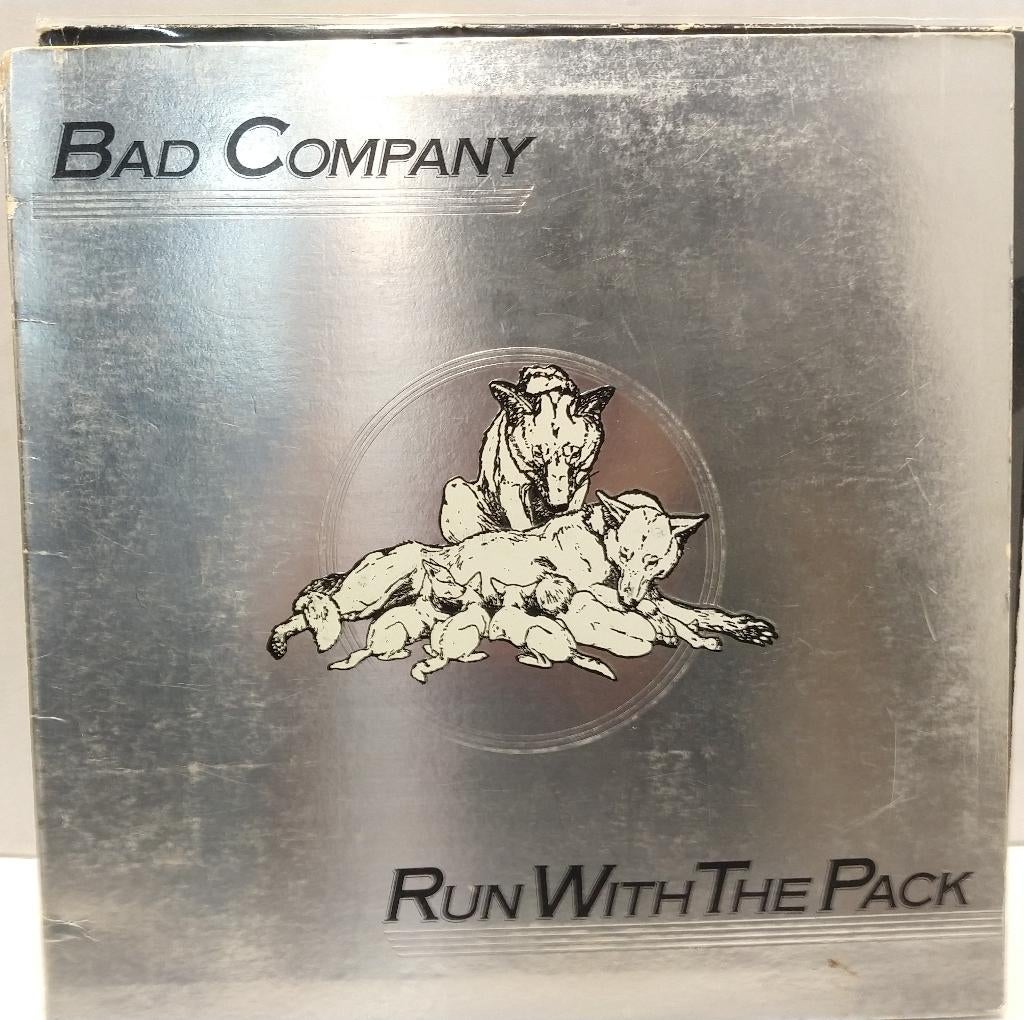 Bad Company - Run With The Pack, Ophalen of Verzenden, Gebruikt, 12 inch, Poprock