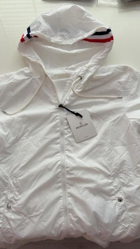 Moncler grimpeurs zomerjas wit, Kleding | Heren, Jassen | Zomer, Ophalen, Nieuw, Maat 52/54 (L), Wit