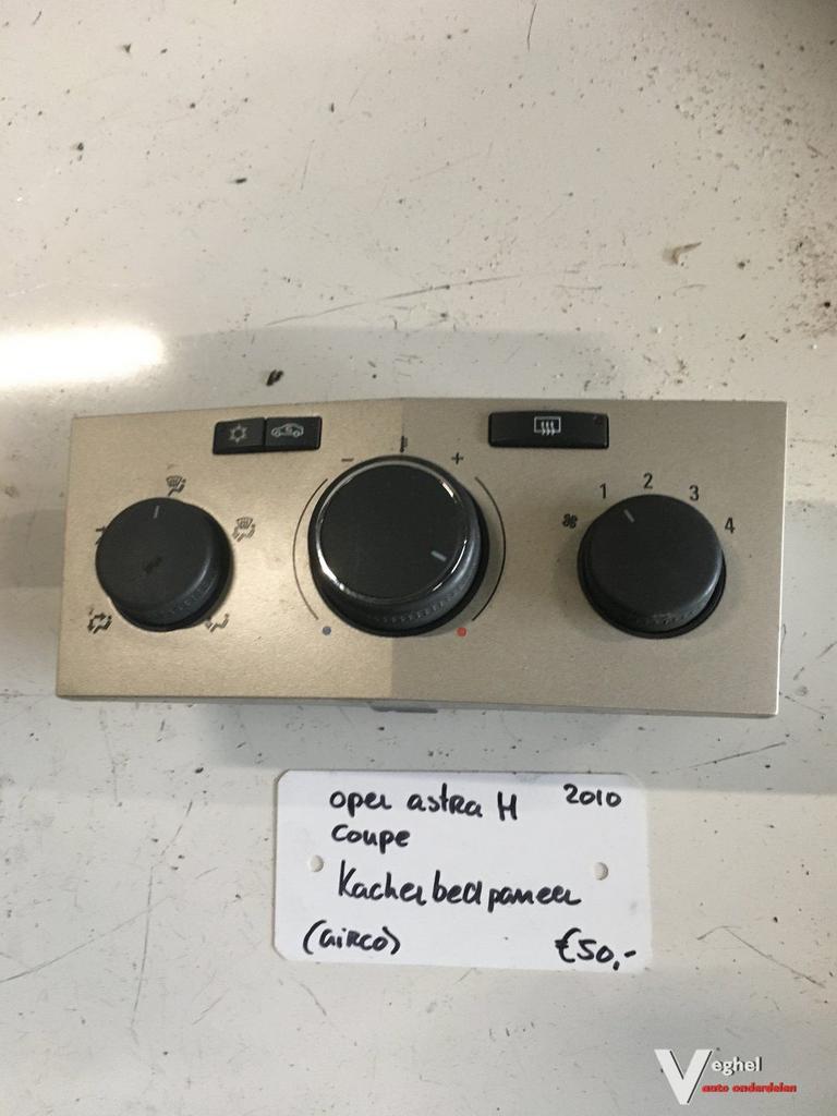 Opel Astra H Coupe 2010 1.4 B  Kachelbedieningspaneel ( airc, Auto-onderdelen, Gebruikt, -, -, Ophalen of Verzenden