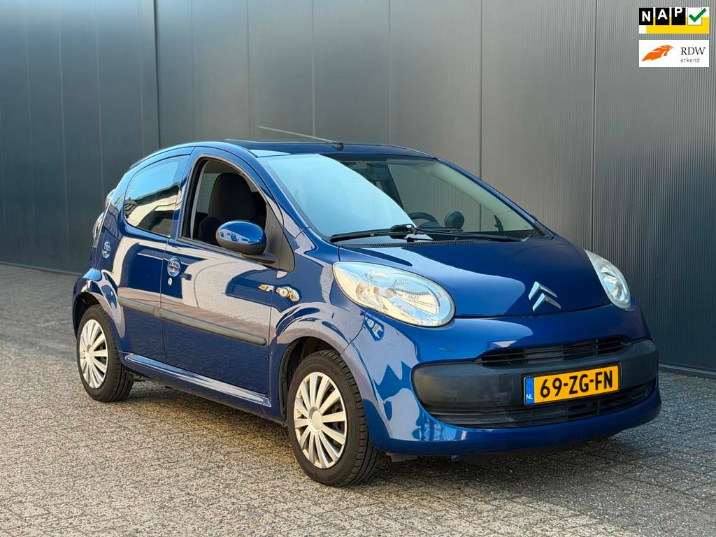 Citroen C1 1.0-12V Automaat|NW APK|Airco|5 Deuren|, Auto's, Gebruikt, C1, 68 pk, Origineel Nederlands