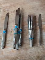 Set van 12 BK messen (7 grote, 5 kleine), Ophalen of Verzenden, Gebruikt, Rvs of Chroom, Los bestek
