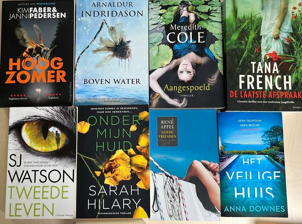 Thrillers, oa Tana French, Kim Faber & Janni Pedersen, Ophalen of Verzenden, Zo goed als nieuw, Scandinavië